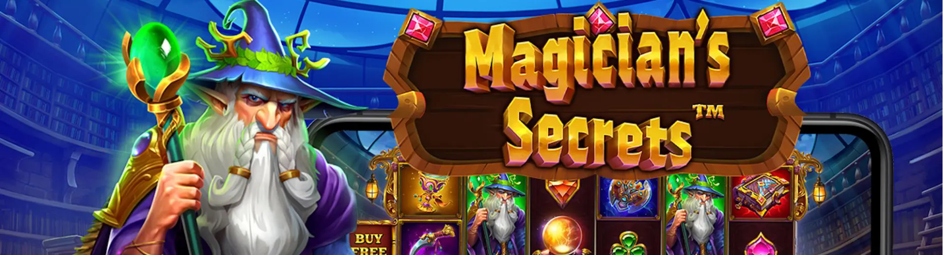Banner del juego Magician's Secrets
